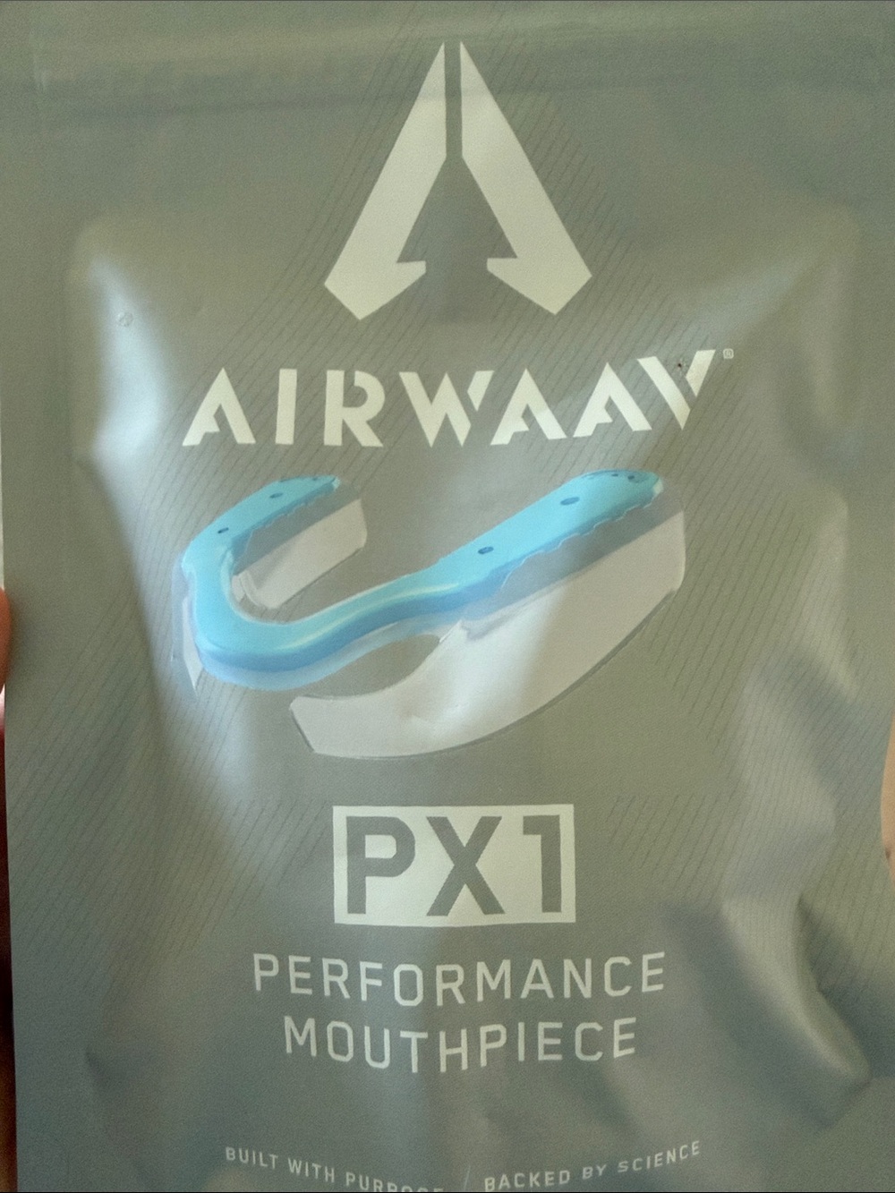 PX1 Performance Mouthpiece - Light Blue/White